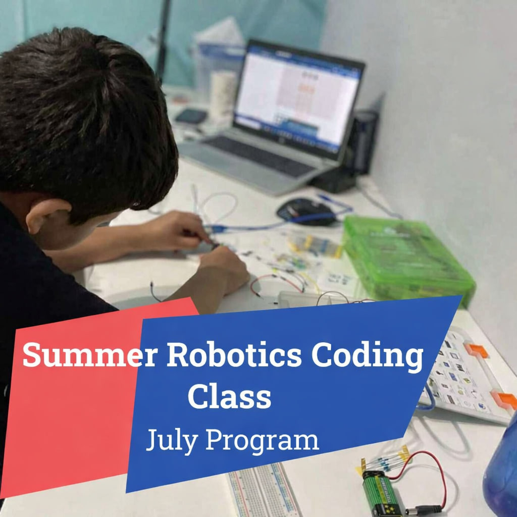 Summer Robotics Coding Class| July Program