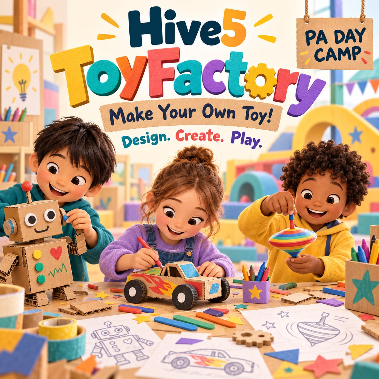 ToyFactory: Make Your Own Toy! | November 20, PA Day Camp 2026